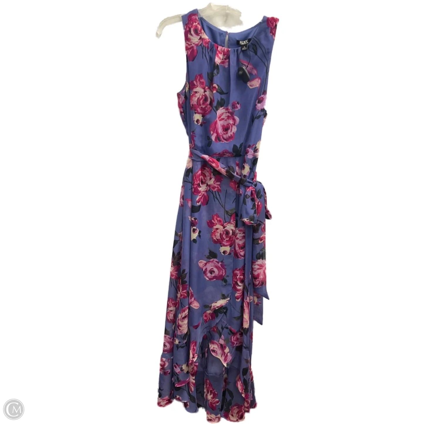 Dress Party Long By Sl Fashions In Floral Print, Size: M
