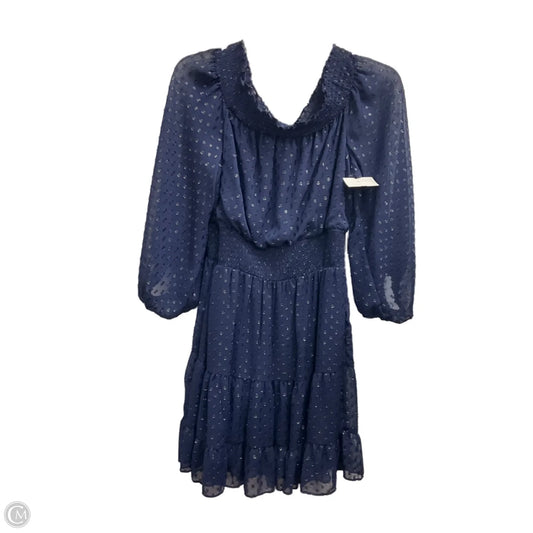 Dress Party Short By Clothes Mentor In Blue, Size: Xl