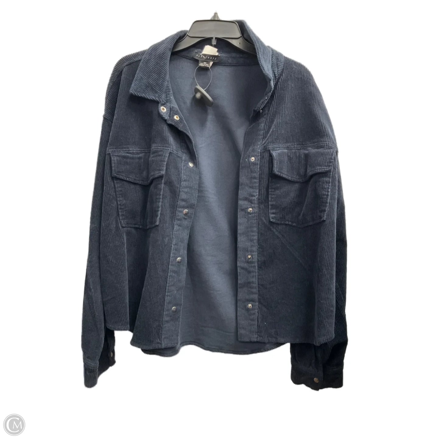 Blouse Long Sleeve By Sanctuary In Blue, Size: M