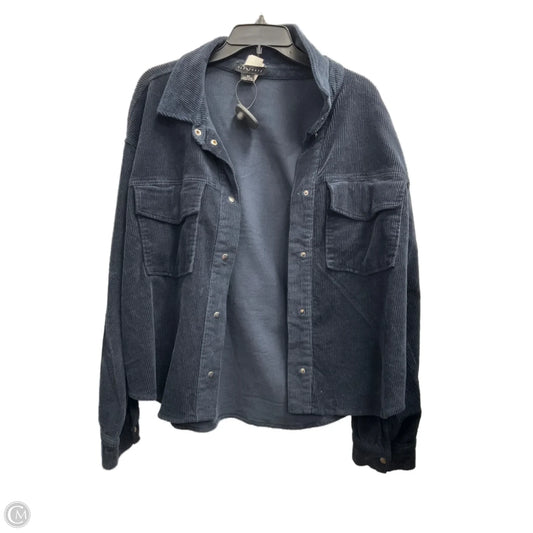 Blouse Long Sleeve By Sanctuary In Blue, Size: M