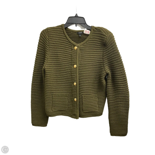 Cardigan By Talbots In Green, Size: Lp