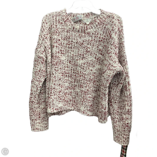 Sweater By Pink Rose In Maroon, Size: Xl