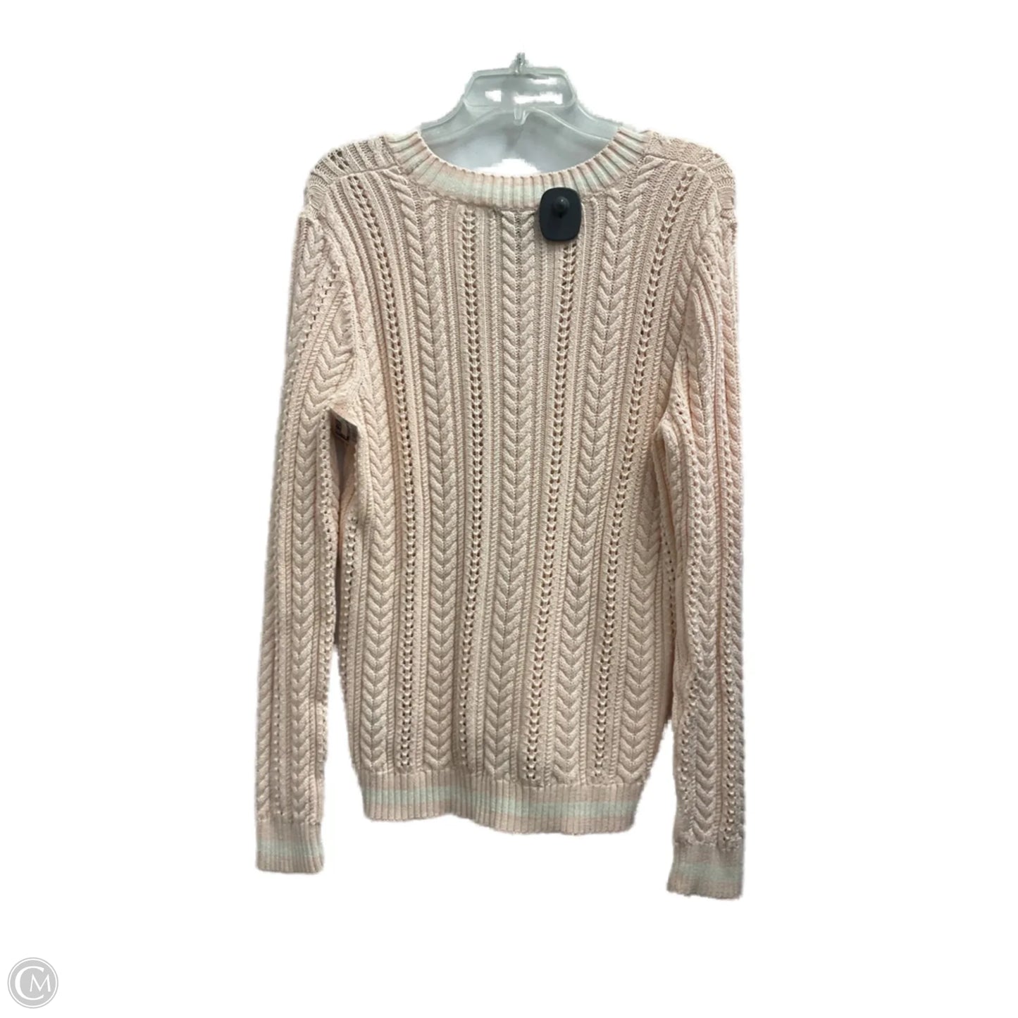 Sweater By Lauren By Ralph Lauren In Pink, Size: Xl