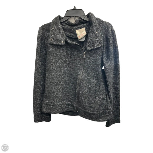 Jacket Moto By Loft In Black, Size: M