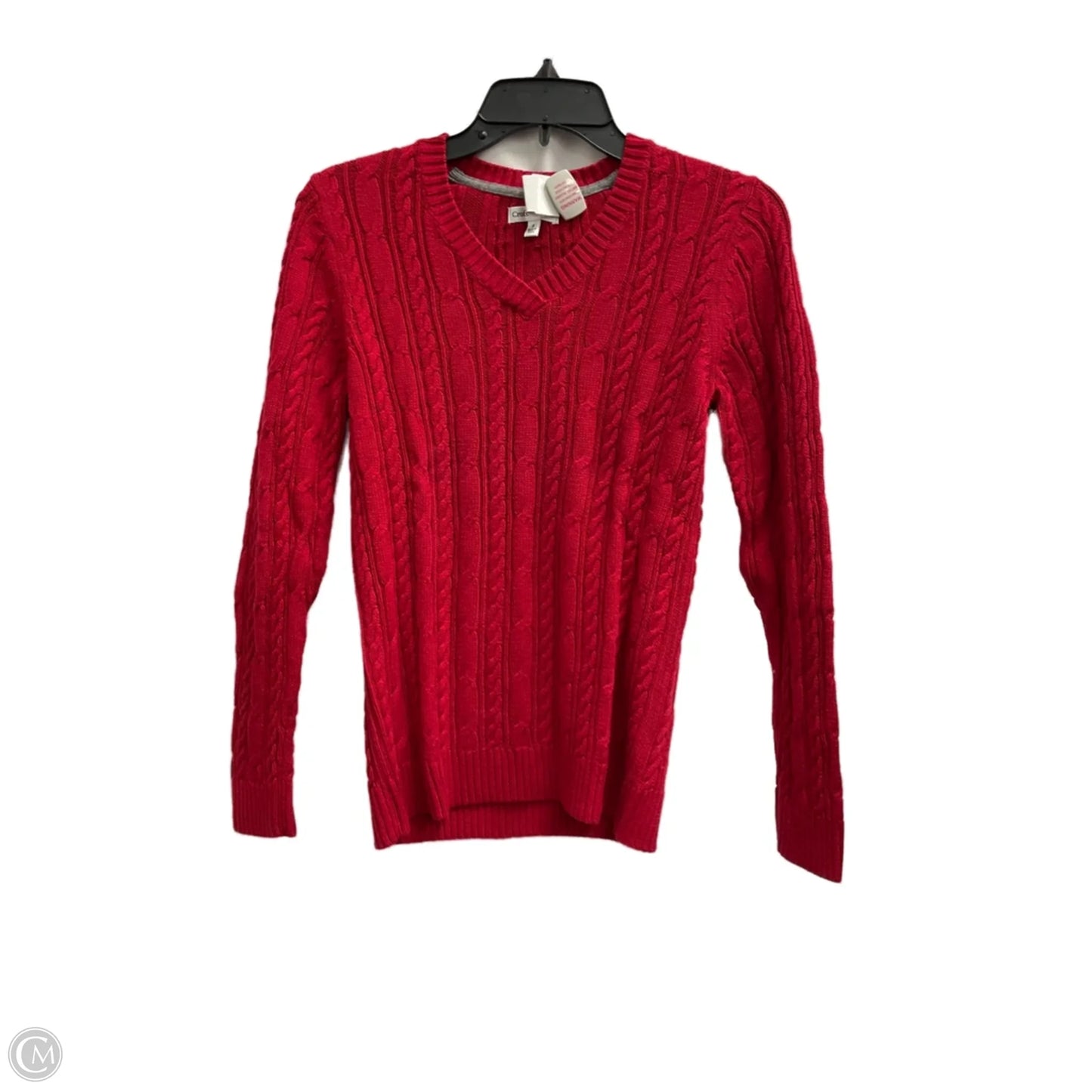 Sweater By Croft And Barrow In Red, Size: S