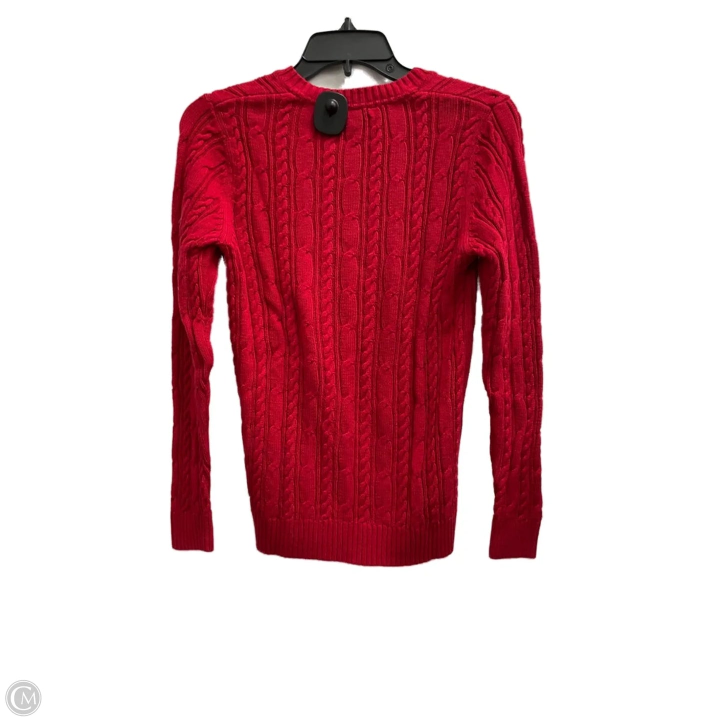 Sweater By Croft And Barrow In Red, Size: S