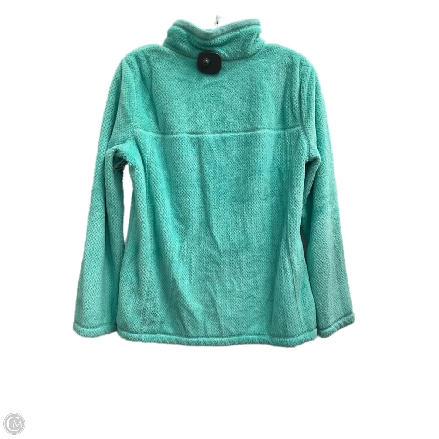 Athletic Top Long Sleeve Collar By Talbots In Blue, Size: M