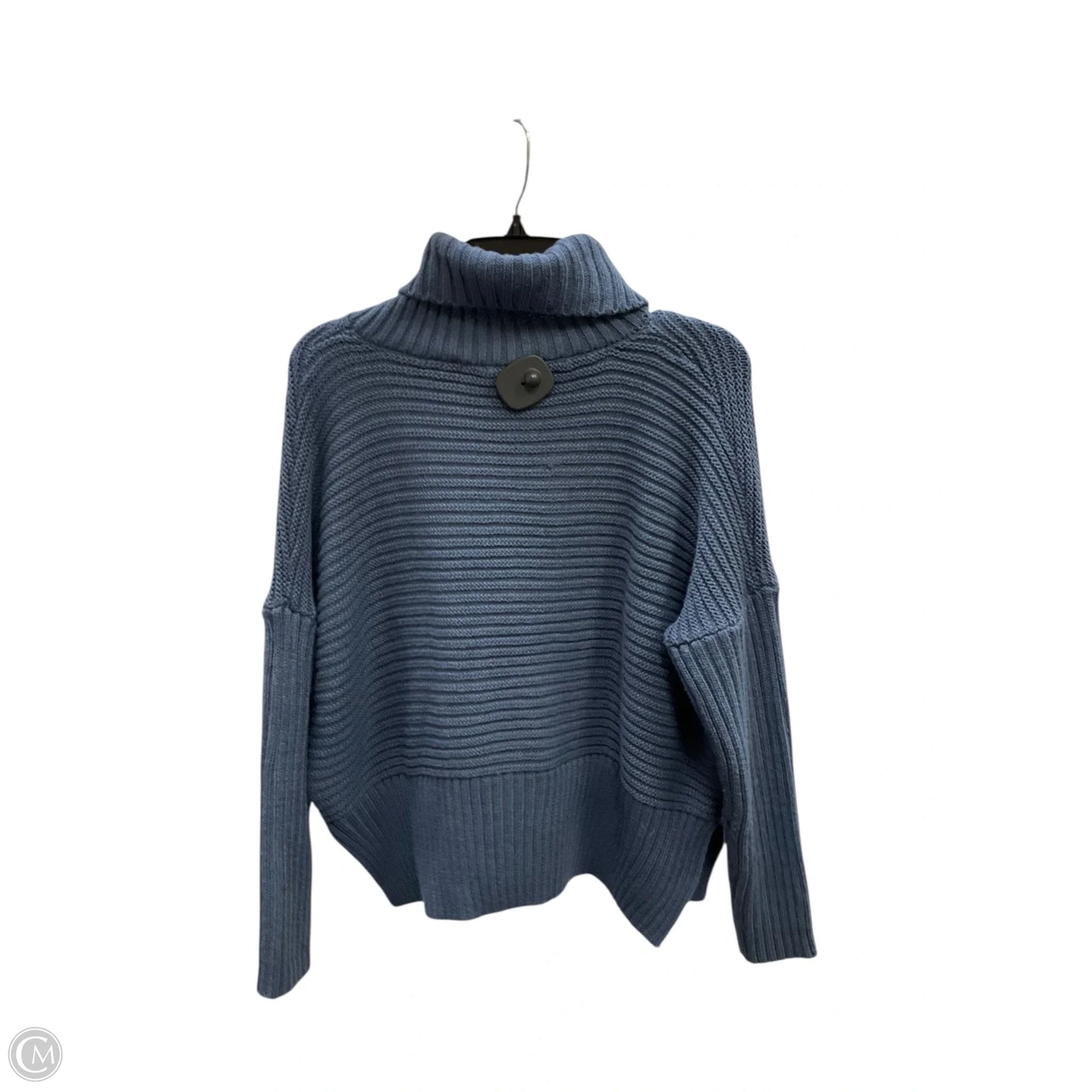 Sweater By Joan Vass In Blue, Size: S