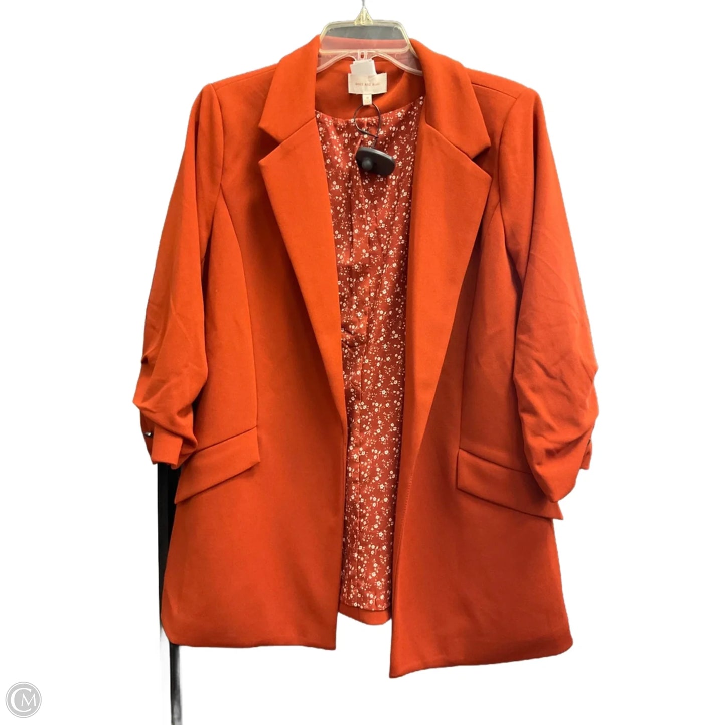 Blazer By Skies Are Blue In Orange, Size: M