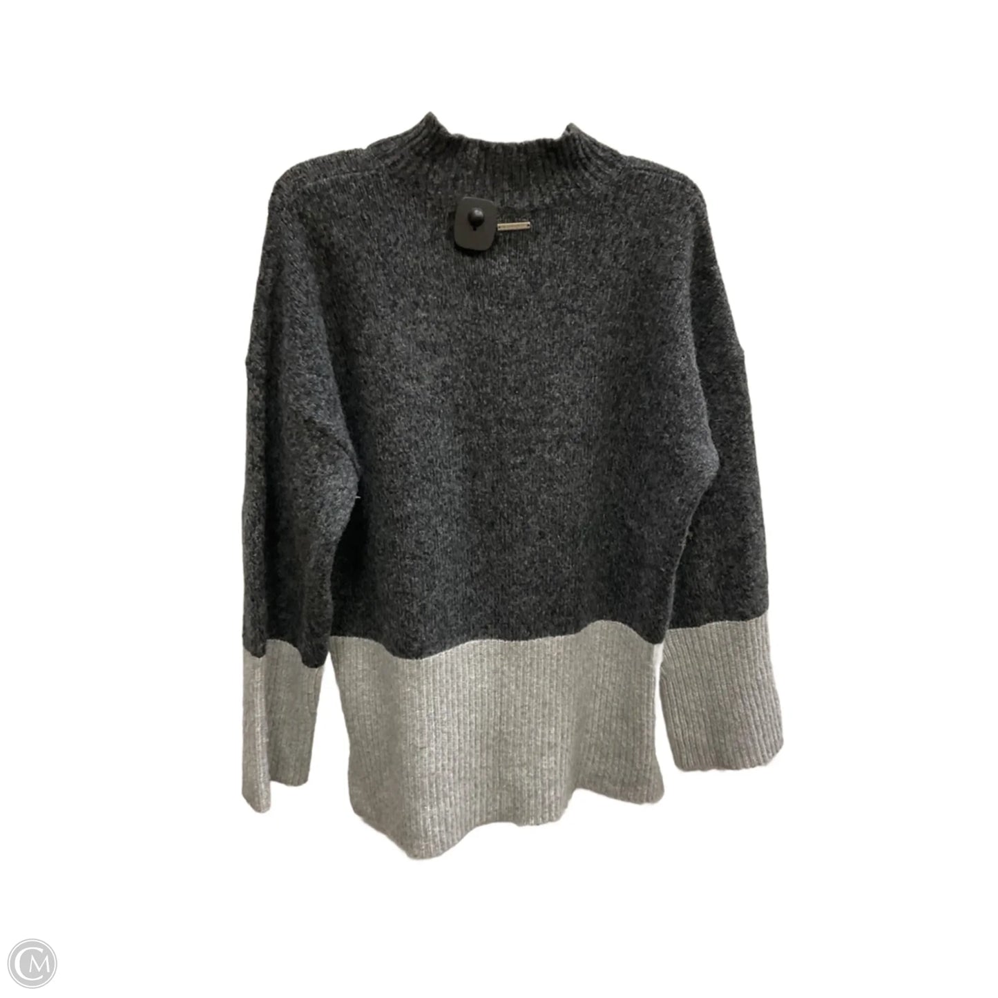 Sweater By Michael By Michael Kors In Grey, Size: L