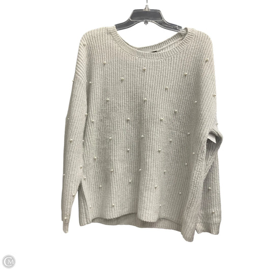 Sweater By Lane Bryant In Grey, Size: Xl
