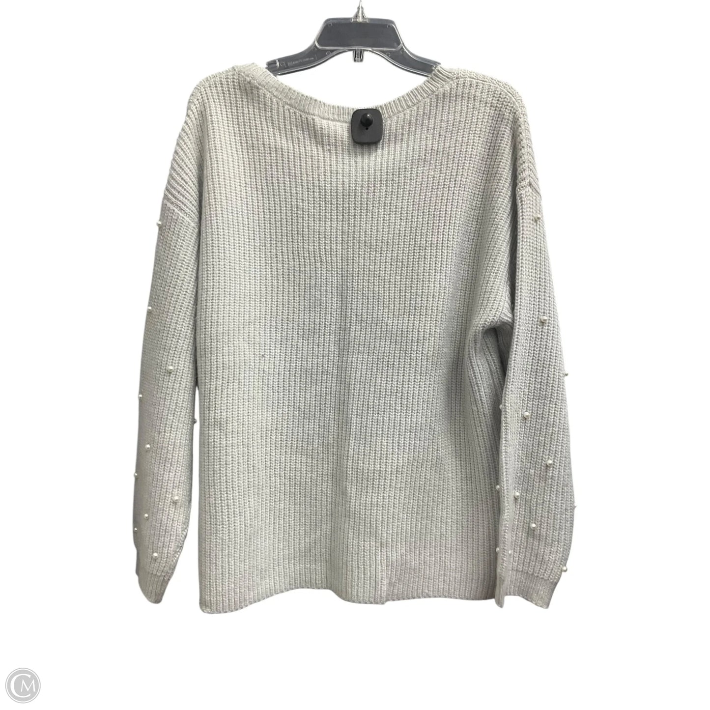 Sweater By Lane Bryant In Grey, Size: Xl