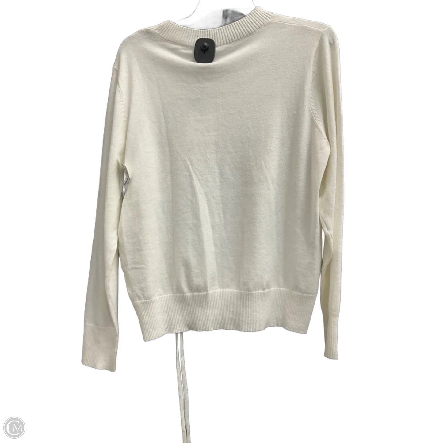 Top Long Sleeve By Lili Sidonio In Cream, Size: M
