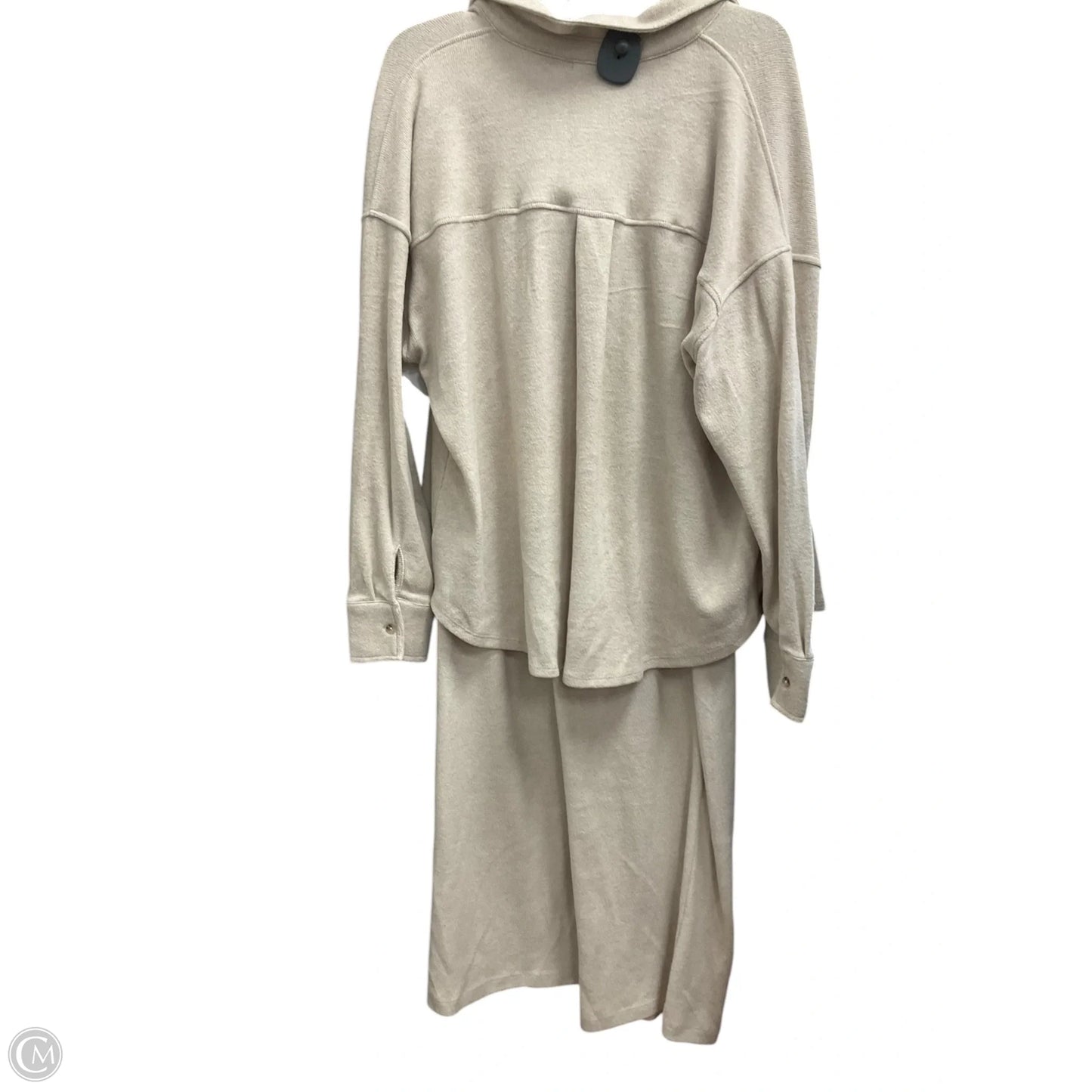 Pants Set 2pc By C And C In Beige, Size: Xl