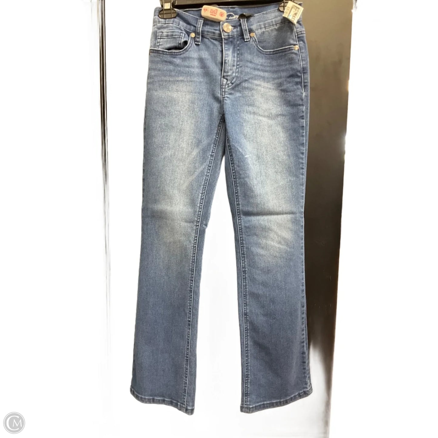 Jeans Boot Cut By Diane Gilman In Blue Denim, Size: 2p