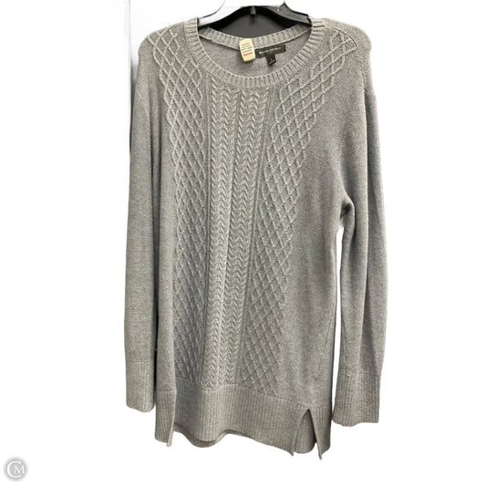 Sweater By Banana Republic In Grey, Size: L