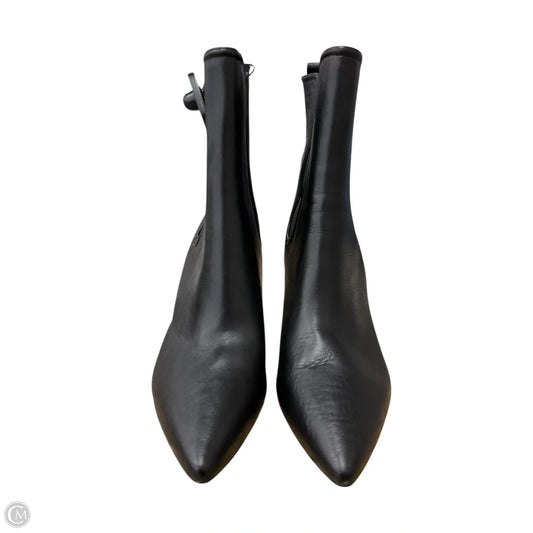 Boots Ankle Heels By Veronica Beard In Black, Size: 9