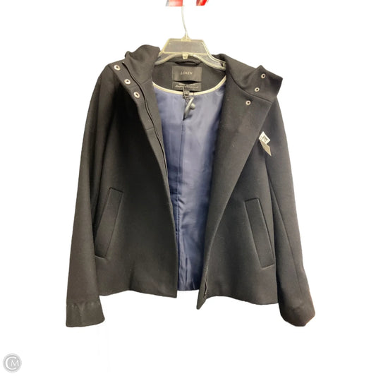Coat Peacoat By J. Crew In Black, Size: S