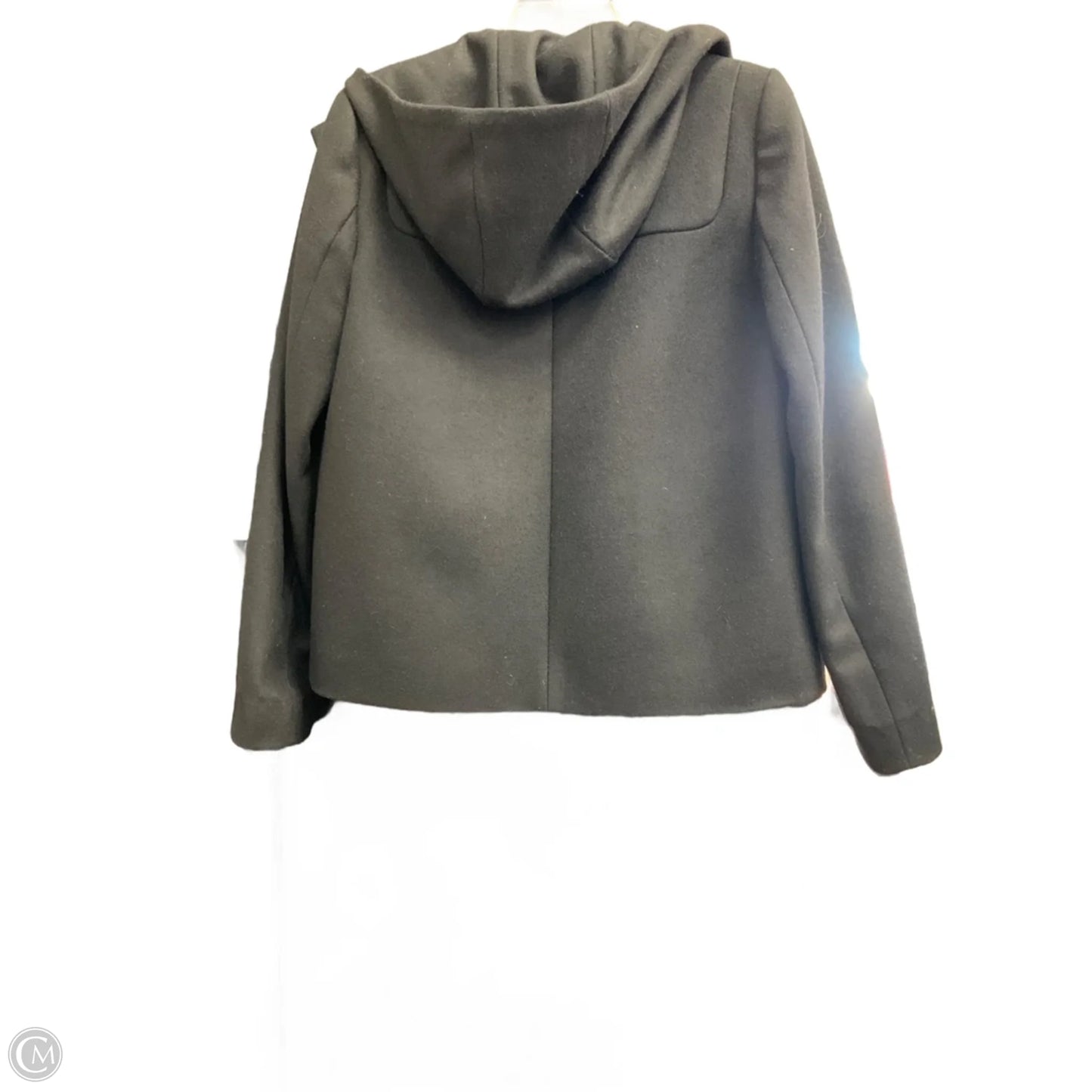 Coat Peacoat By J. Crew In Black, Size: S