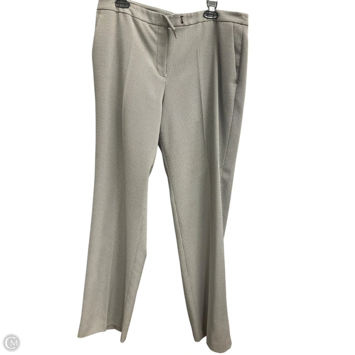 Pants Suit 2pc By Le Suit In Black & Cream, Size: Xl