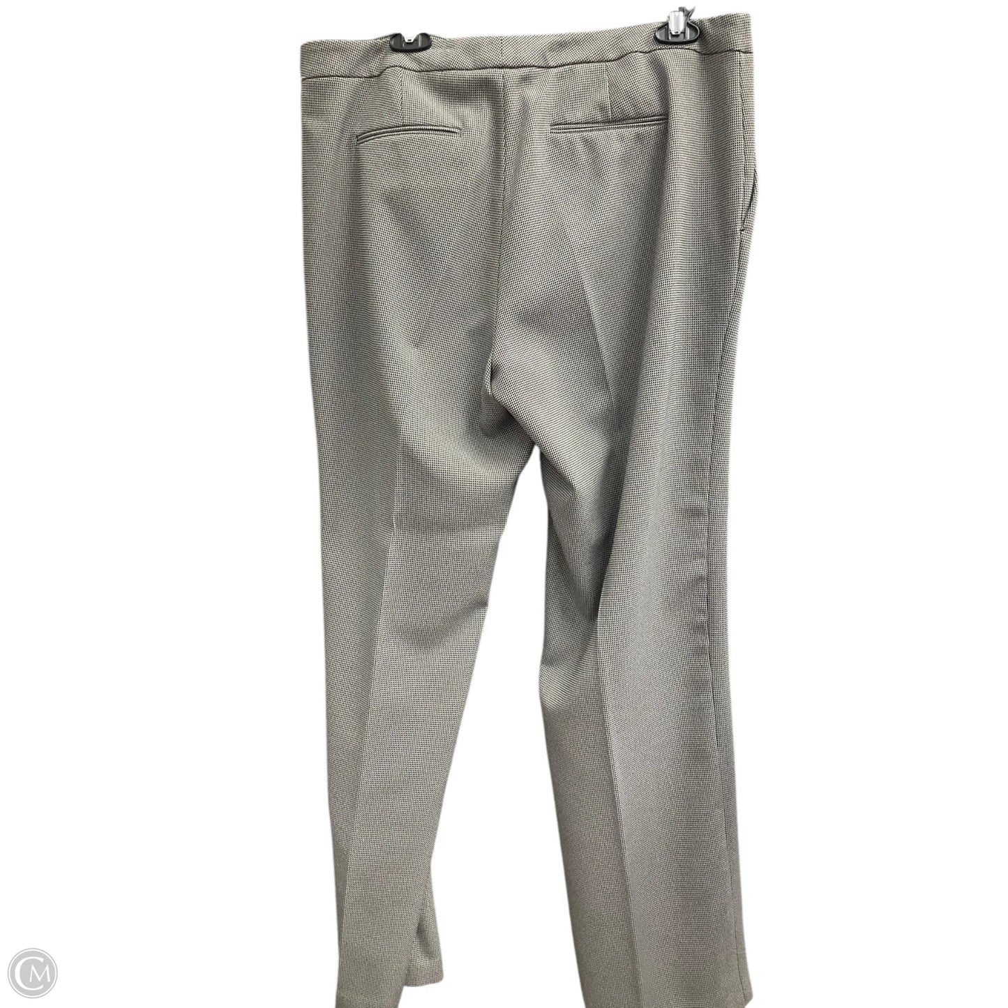 Pants Suit 2pc By Le Suit In Black & Cream, Size: Xl