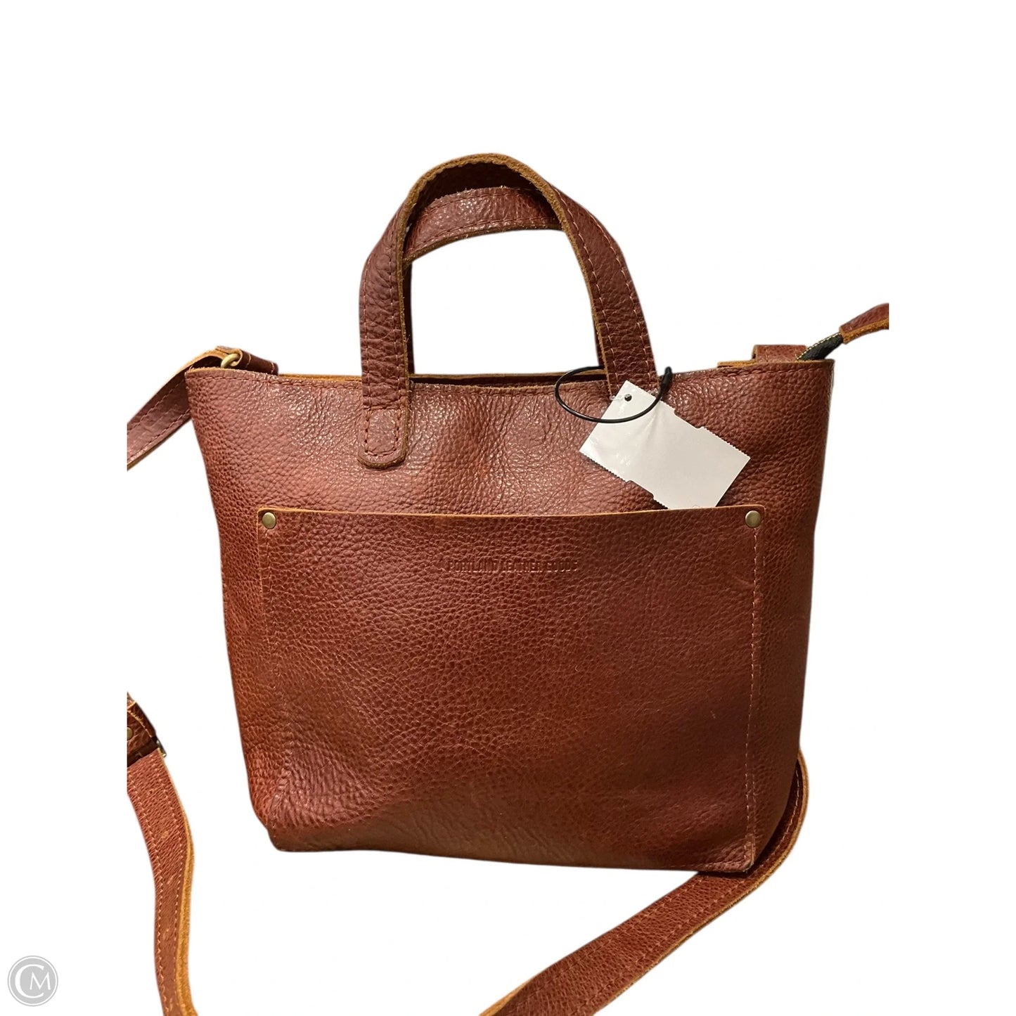 Crossbody Leather By Portland Leather, Size: Medium