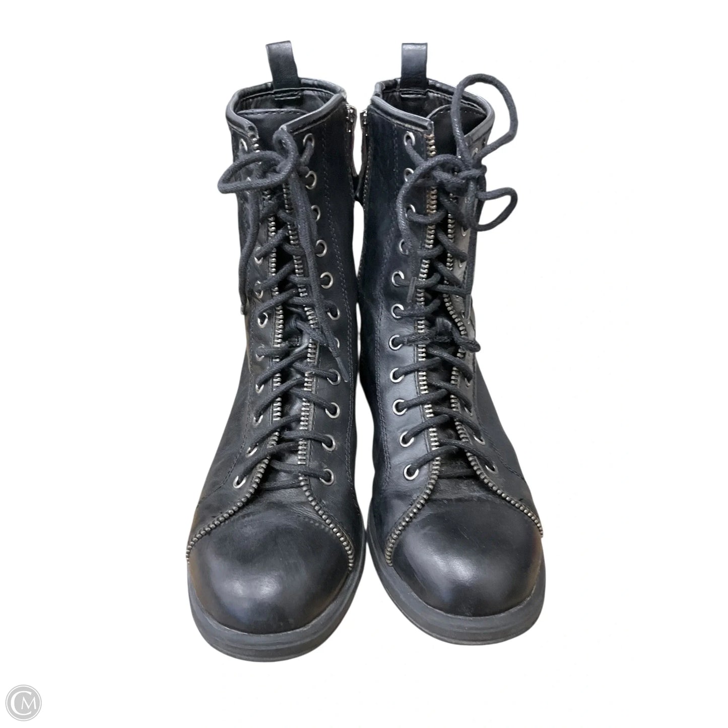 Boots Leather By Bcbgeneration In Black, Size: 6