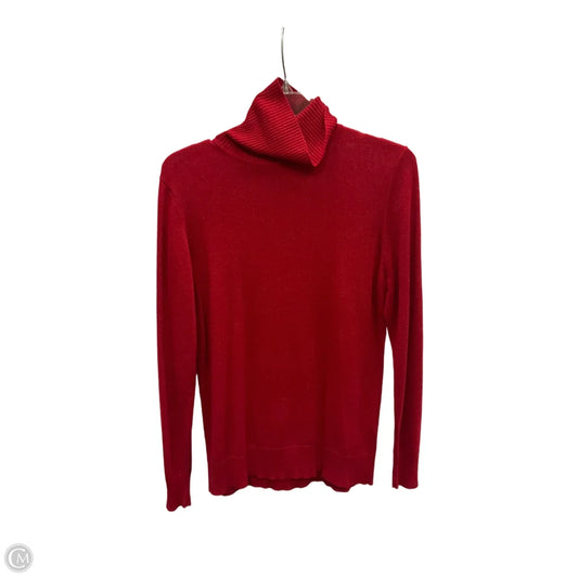 Sweater By Joseph A. In Red, Size: L