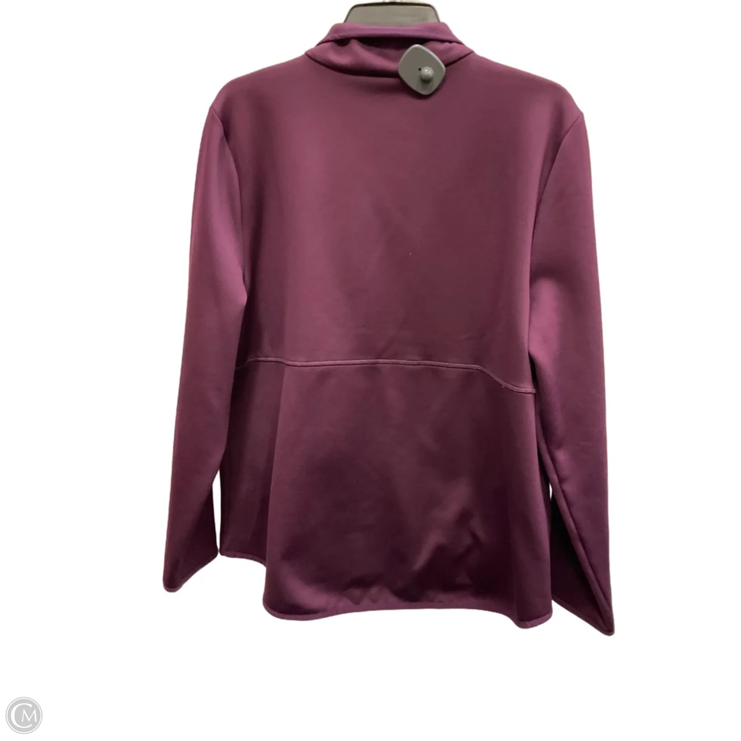 Athletic Jacket By Talbots In Maroon, Size: Xl