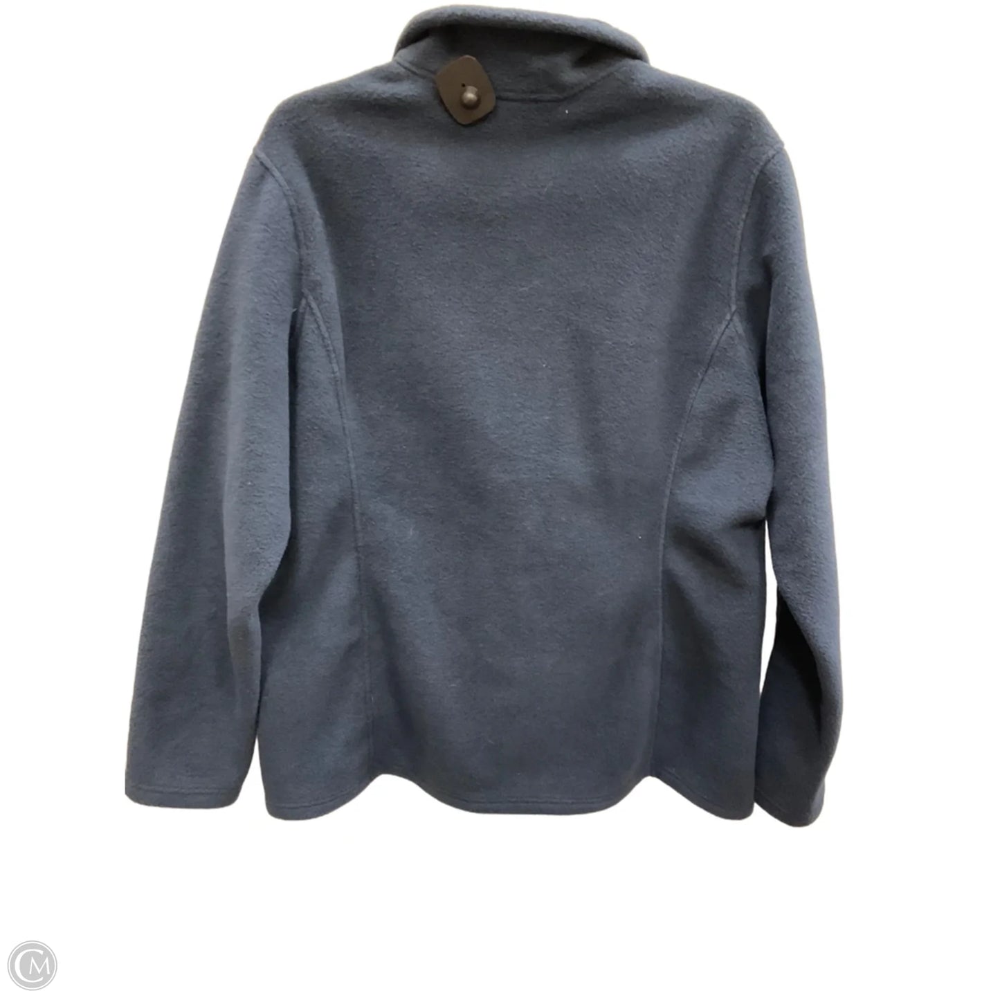 Athletic Top Long Sleeve Collar By Patagonia In Blue, Size: Xl