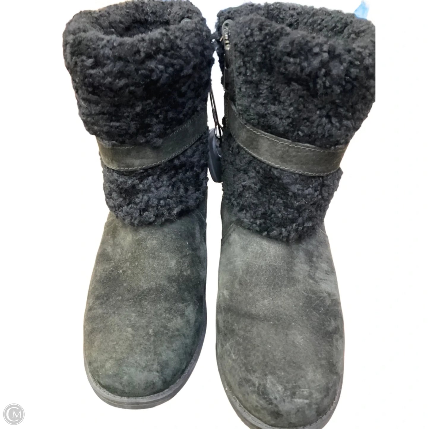 Boots Designer By Ugg In Black, Size: 8