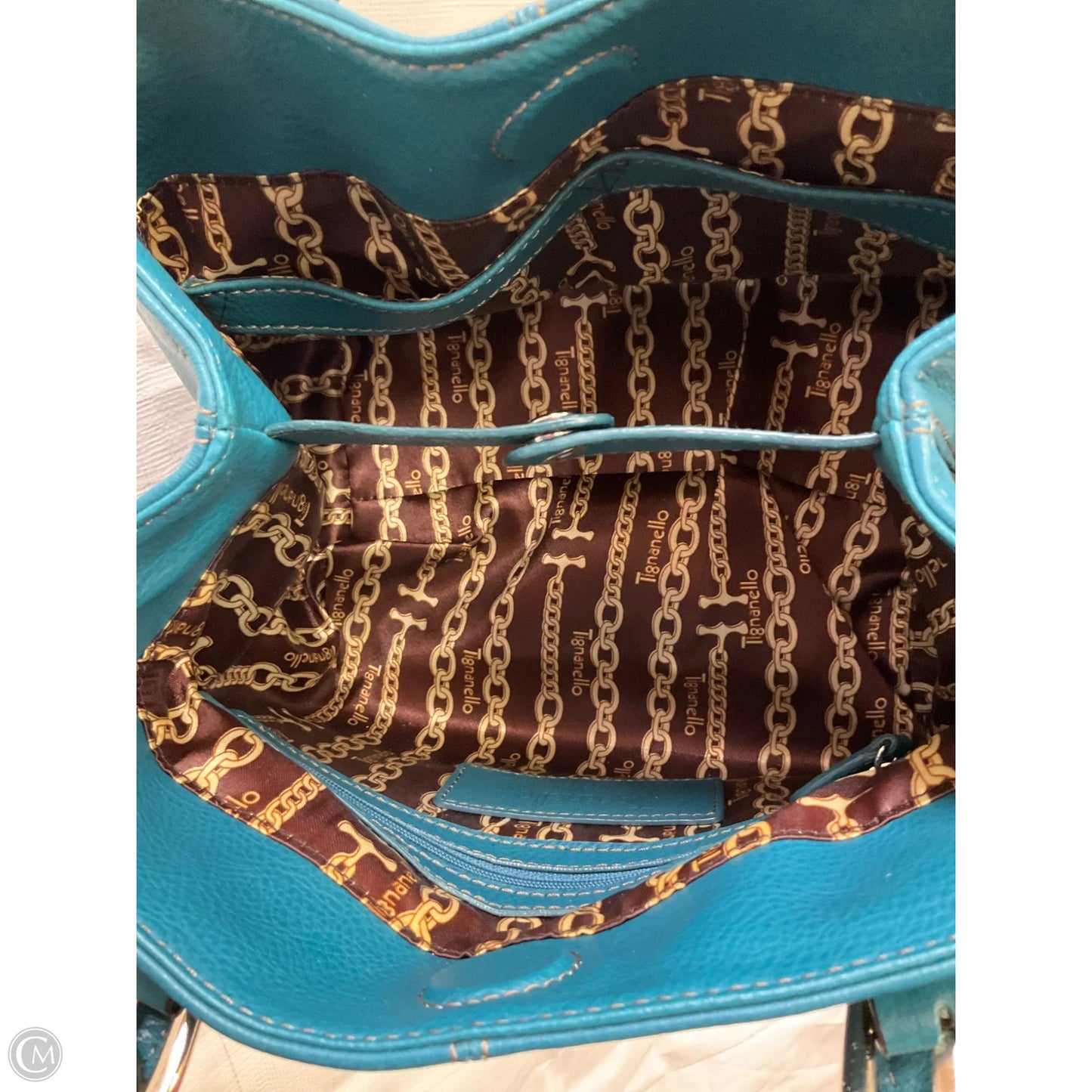 Handbag Leather By Tignanello  Purses, Size: Small