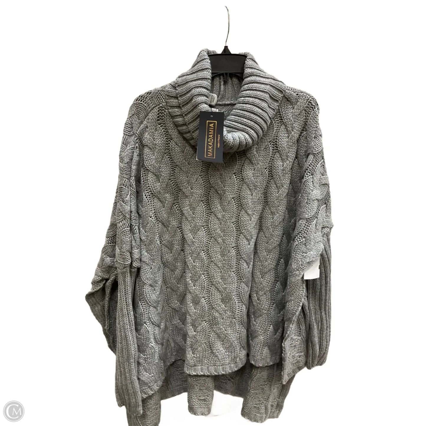 Sweater By Clothes Mentor In Grey, Size: Osfm
