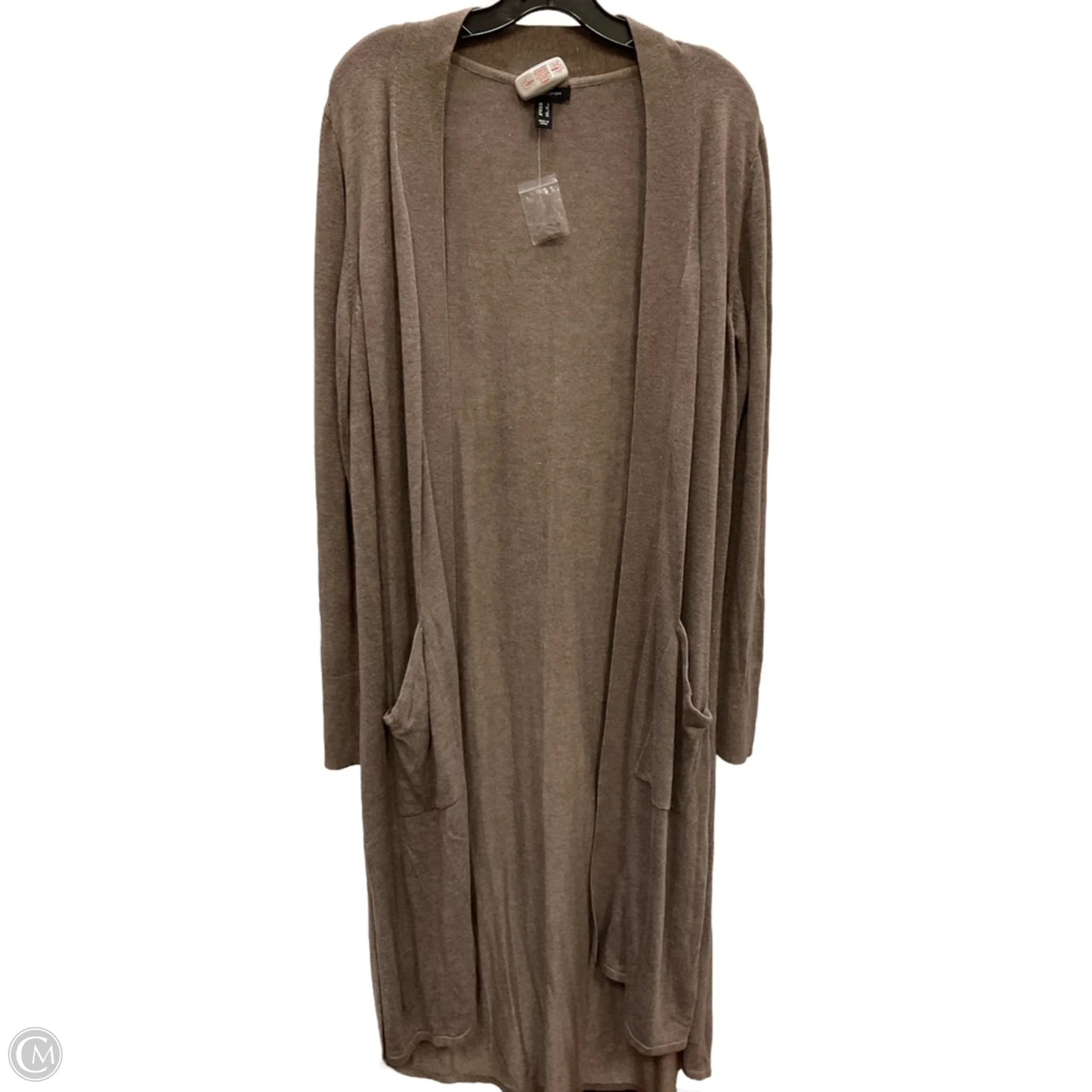 Cardigan By H For Halston In Brown, Size: L