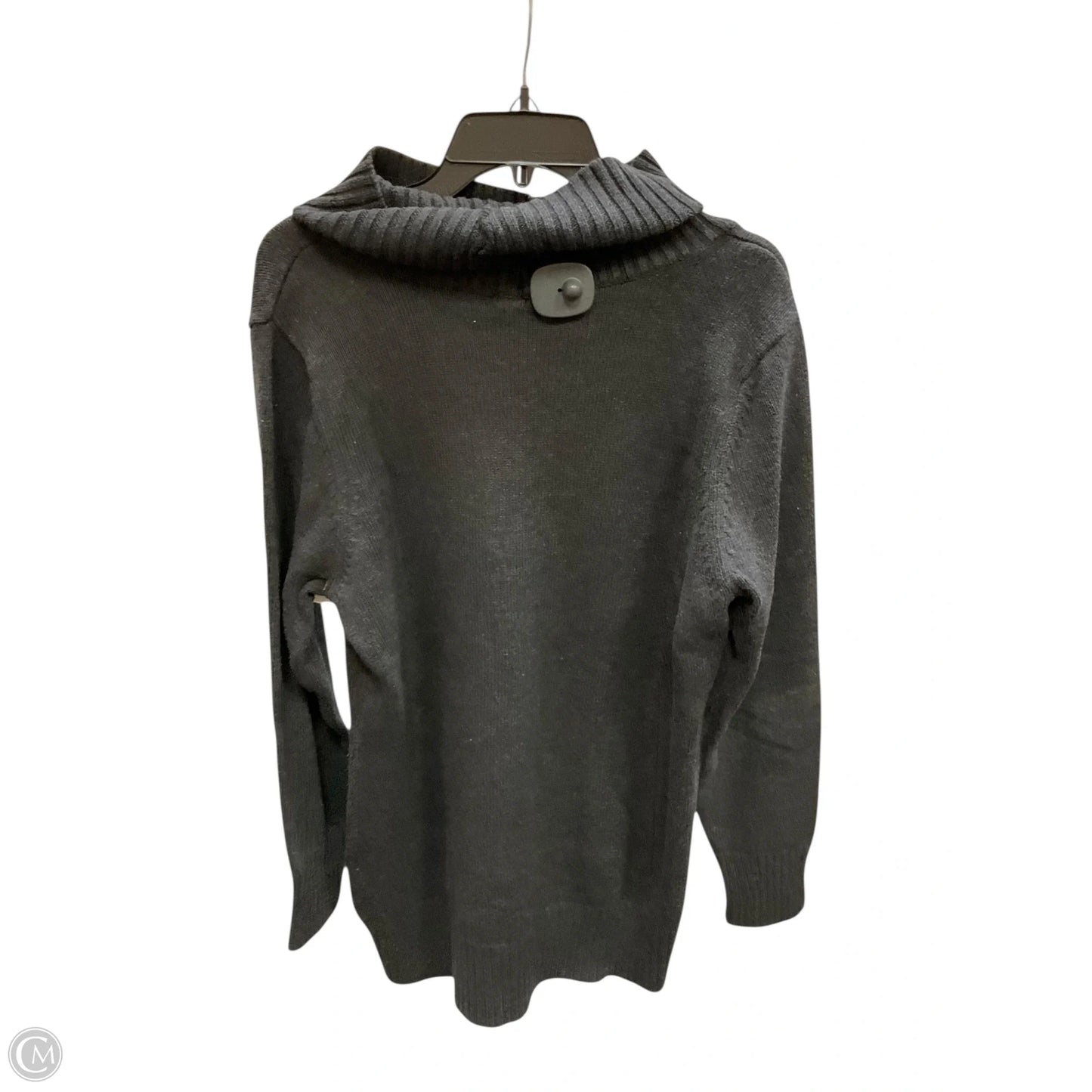 Sweater By Jeanne Pierre In Grey, Size: Xl