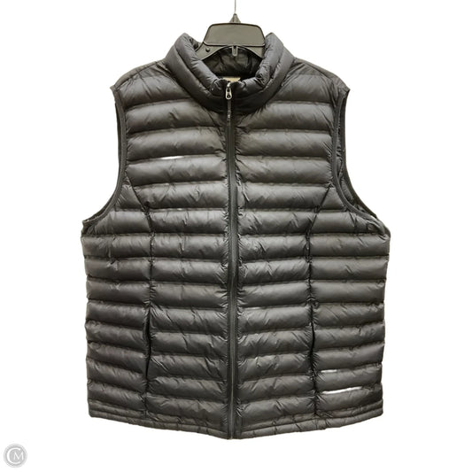Vest Puffer & Quilted By Zero Xposure In Black, Size: 1x