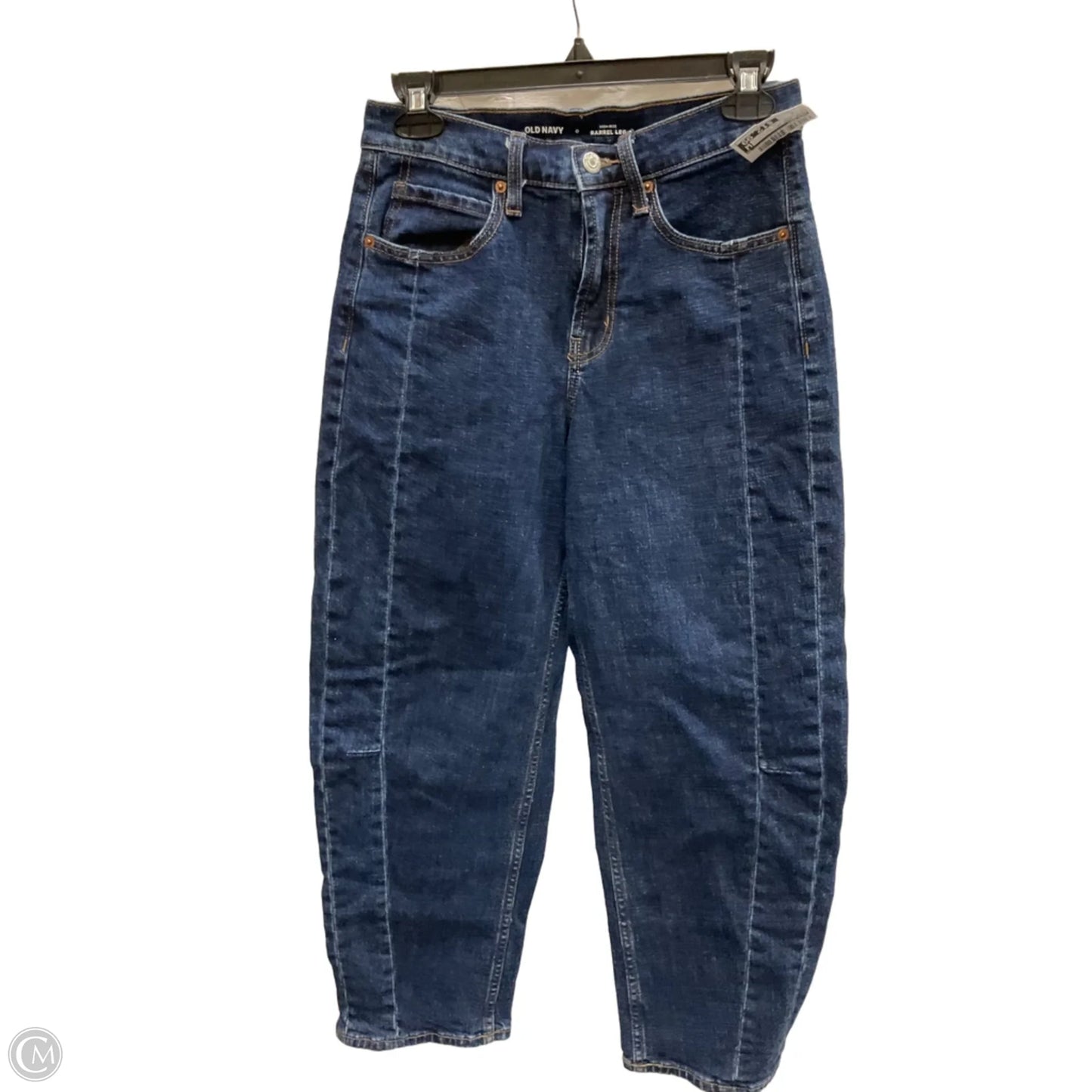 Jeans Wide Leg By Old Navy In Blue Denim, Size: 0