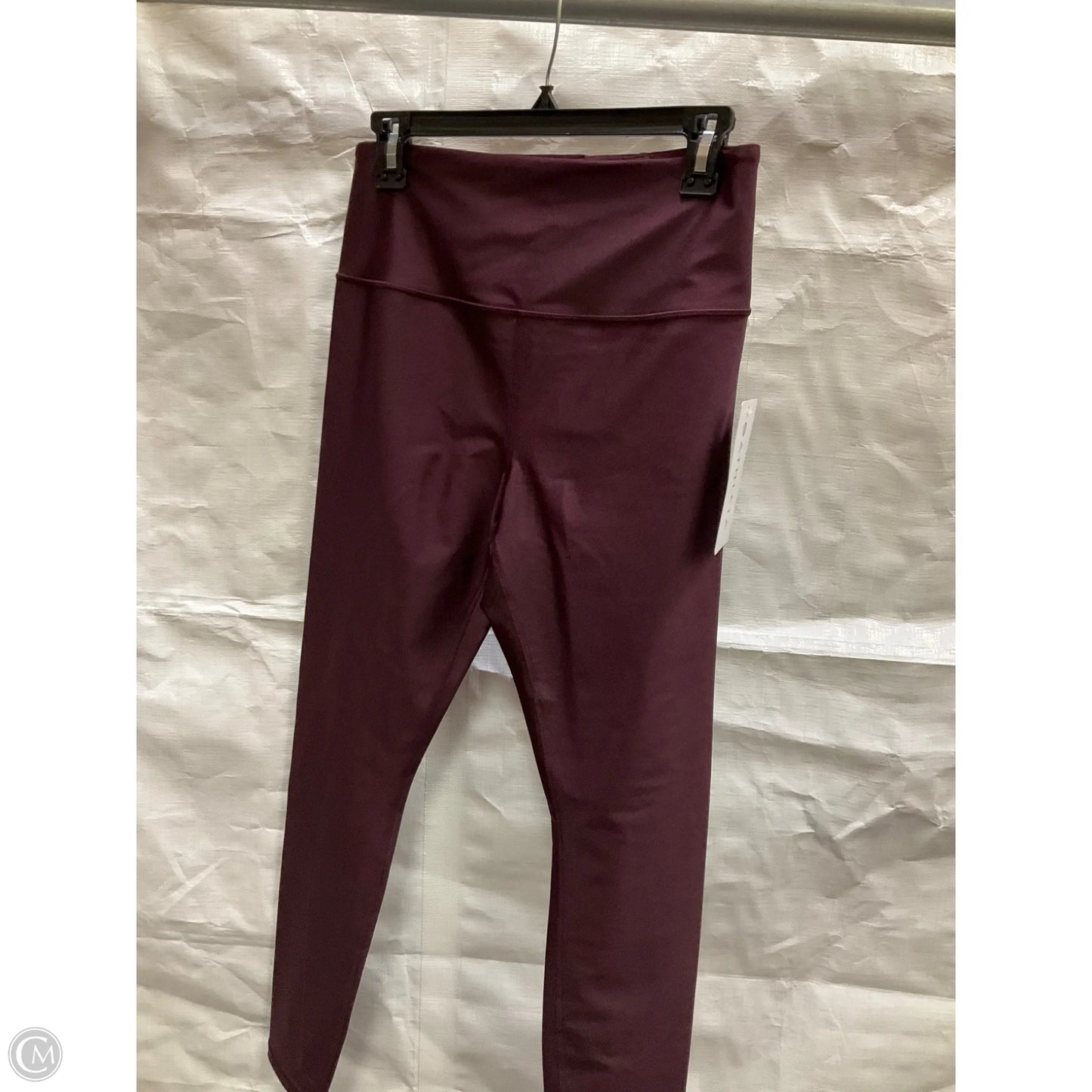 Athletic Leggings By Athleta In Maroon, Size: M