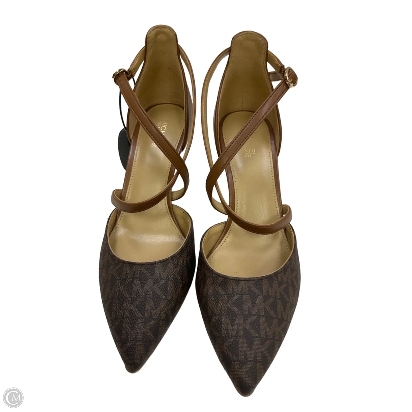 Shoes Heels Kitten By Michael By Michael Kors In Bronze, Size: 6.5