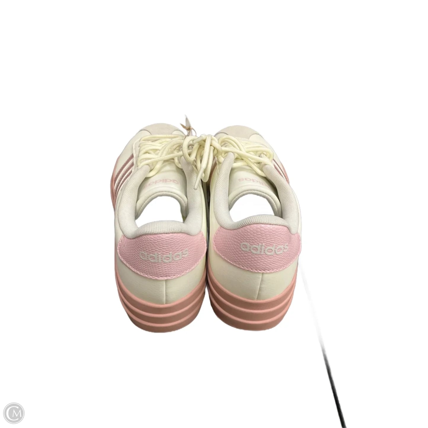 Shoes Sneakers By Adidas In Cream & Pink, Size: 9.5