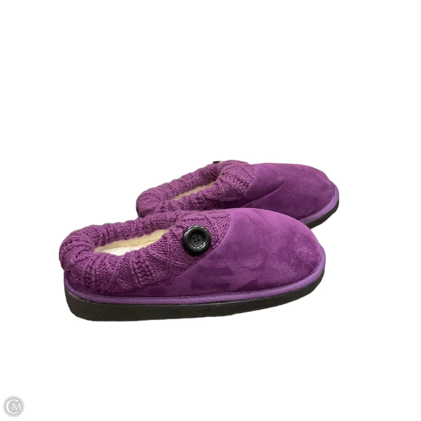 Slippers By Comfortview In Purple