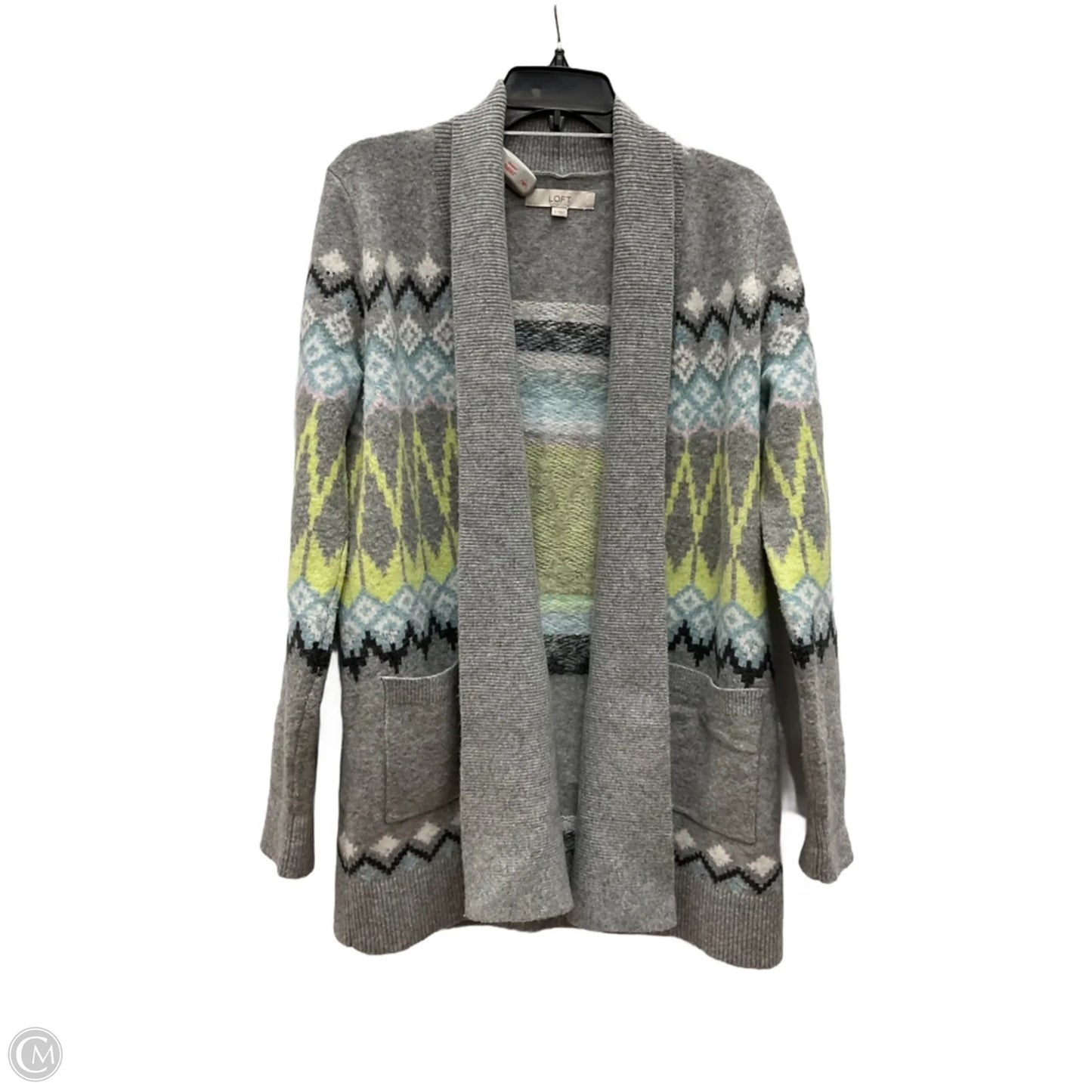 Cardigan By Loft In Grey, Size: S