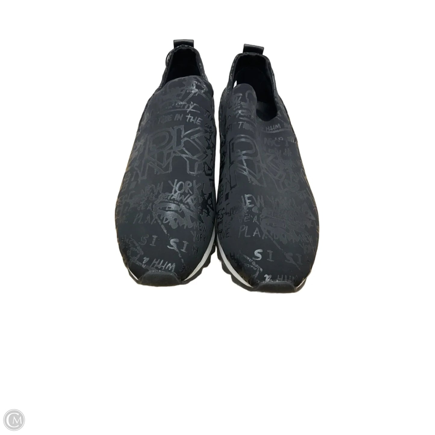 Shoes Sneakers By Dkny In Black & White, Size: 9