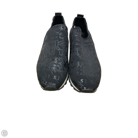 Shoes Sneakers By Dkny In Black & White, Size: 9