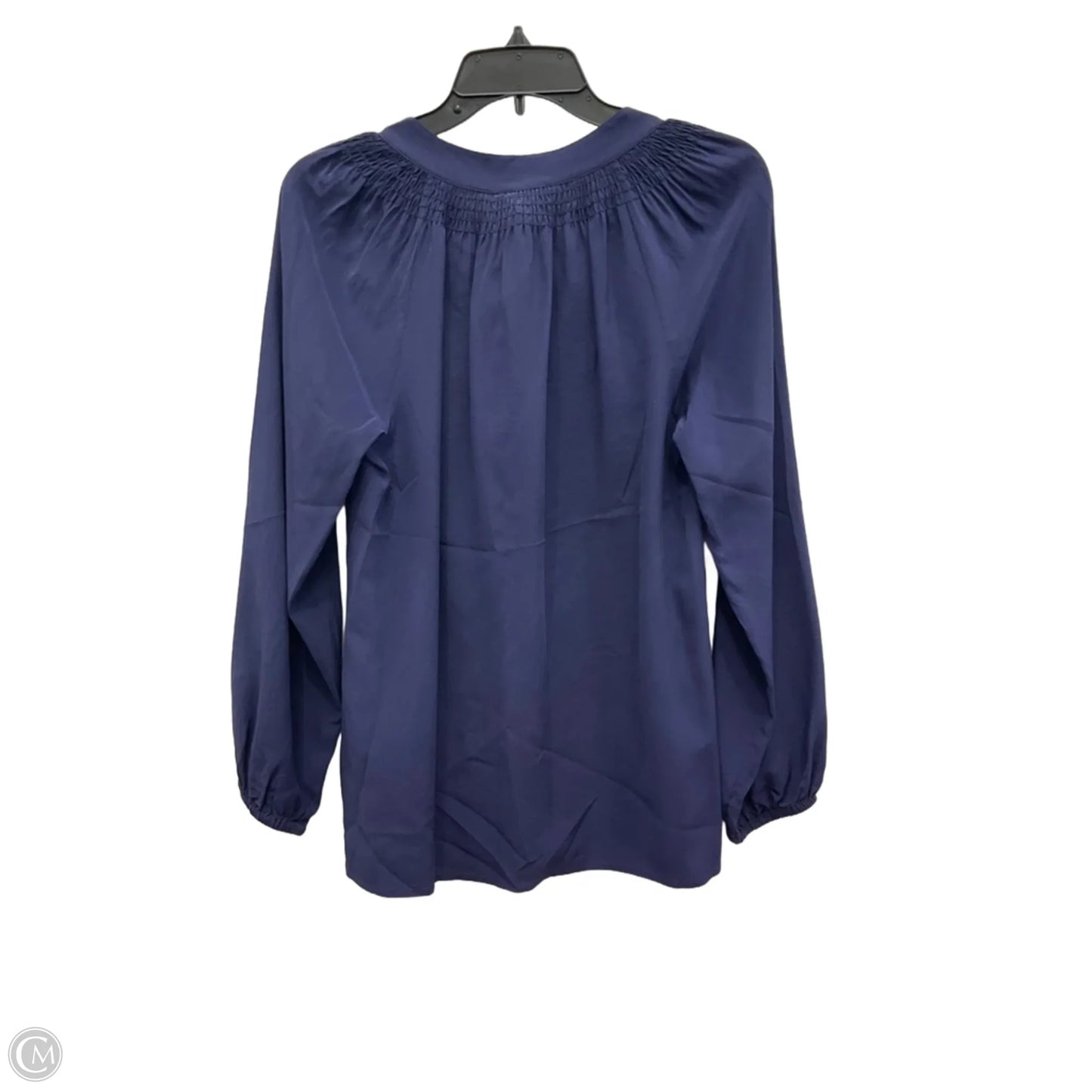 Top Long Sleeve Designer By Lilly Pulitzer In Blue, Size: M