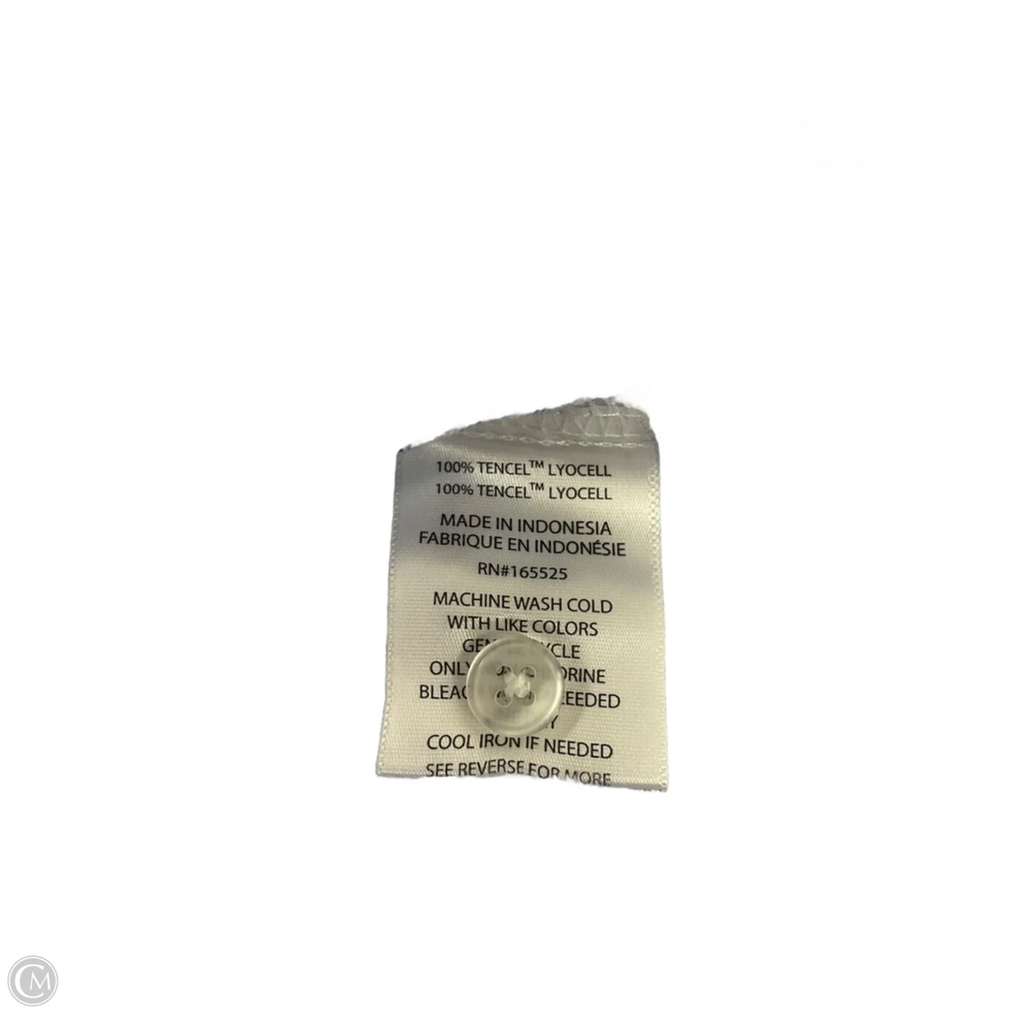 Top Short Sleeve By Lola River In Striped Pattern, Size: Xl