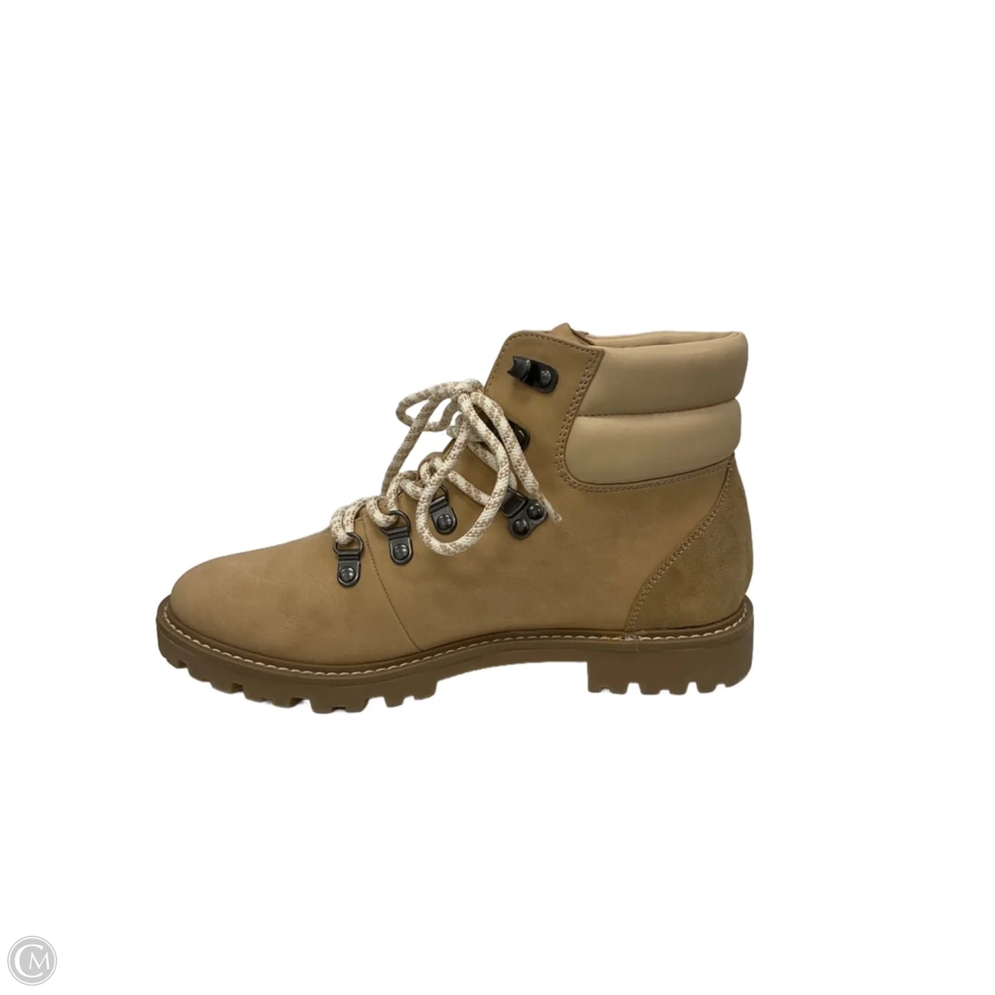 Boots Combat By Universal Thread In Beige, Size: 8.5