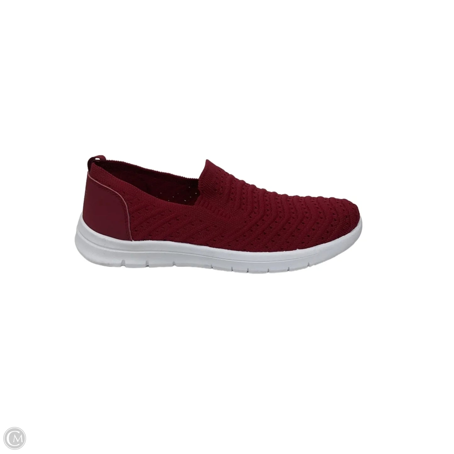 Shoes Sneakers By Apana In Red & White, Size: 7.5