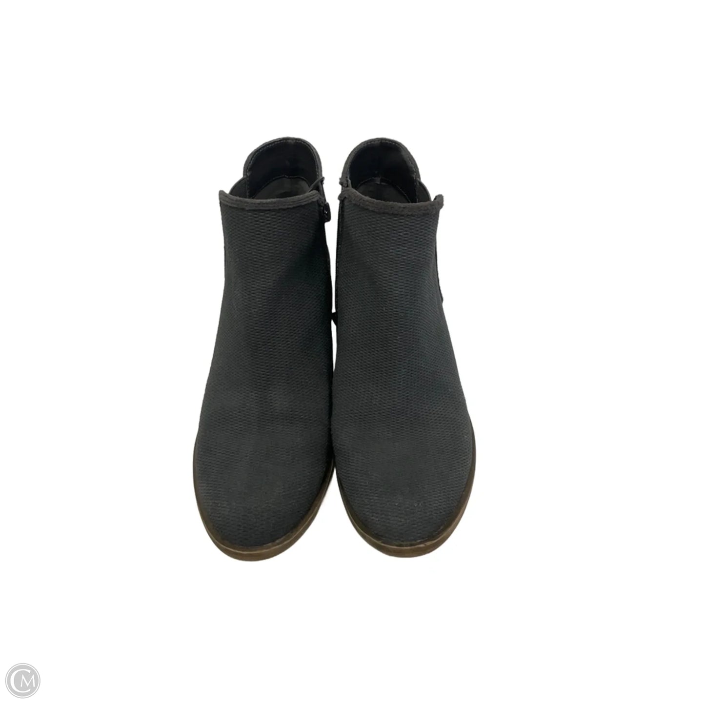Boots Ankle Heels By Kensie In Grey, Size: 8.5
