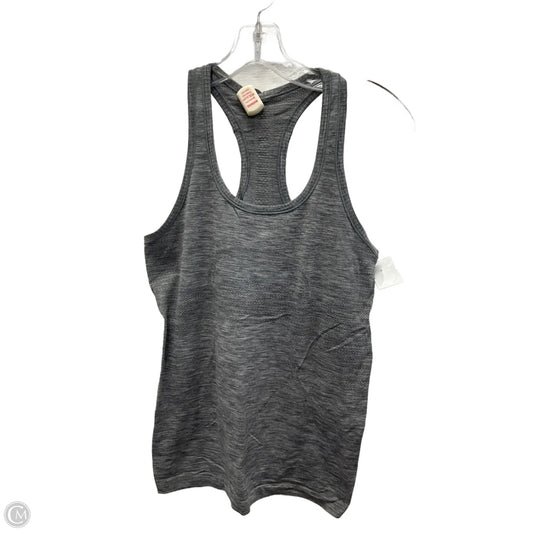 Athletic Tank Top By Lululemon In Grey, Size: 6